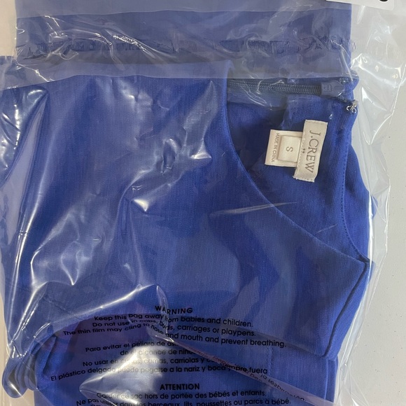 J. Crew Vibrant Blue Mini Dress‎ - Picture 12 of 12